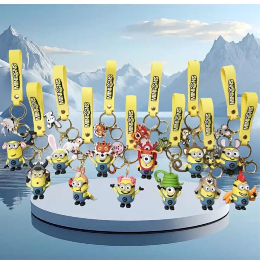 NEW! Despicable Me Minions Dressed Up as Animals as Keychains! You Pick …